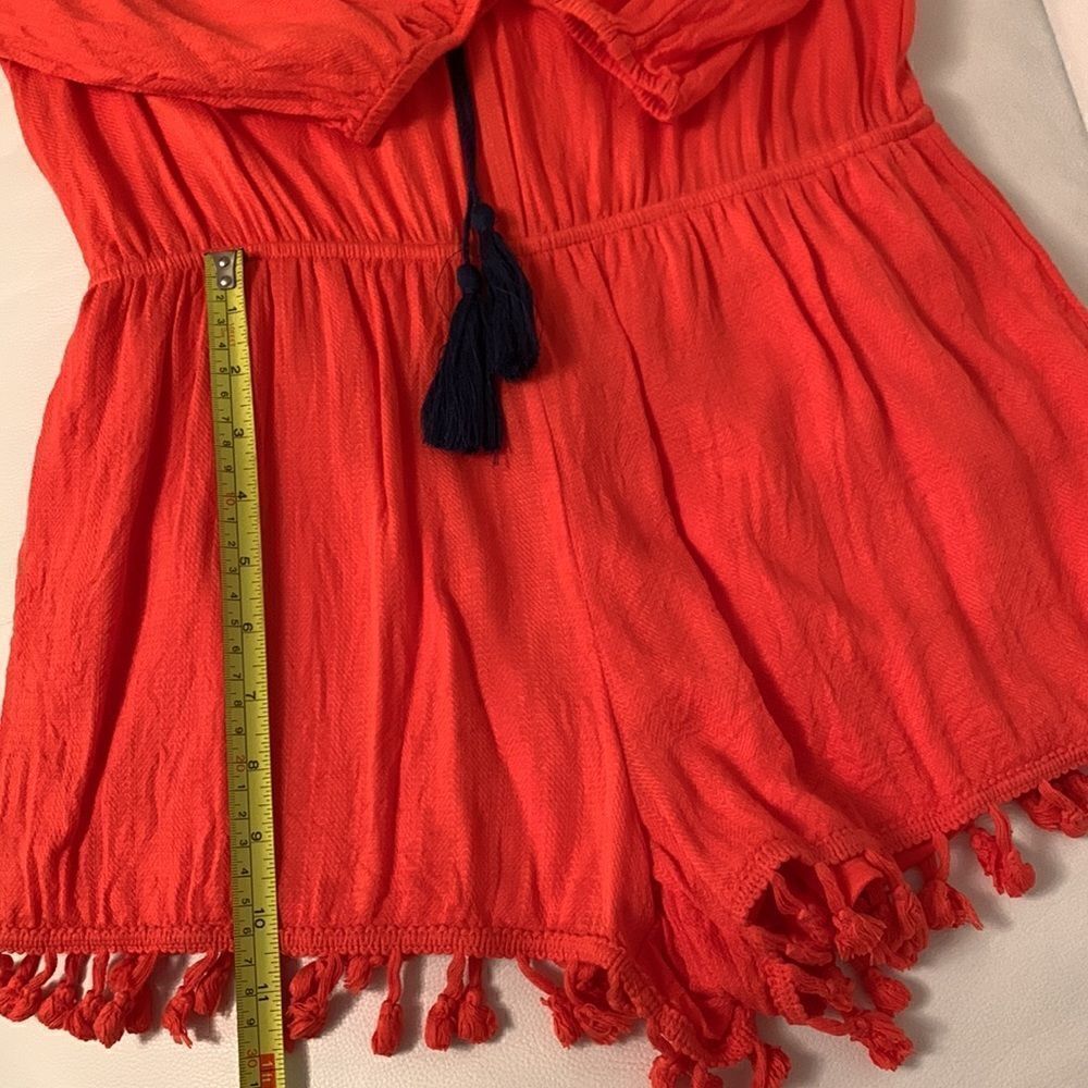 Blue Pepper Red Embroidered Romper. Size M - Picture 12 of 12